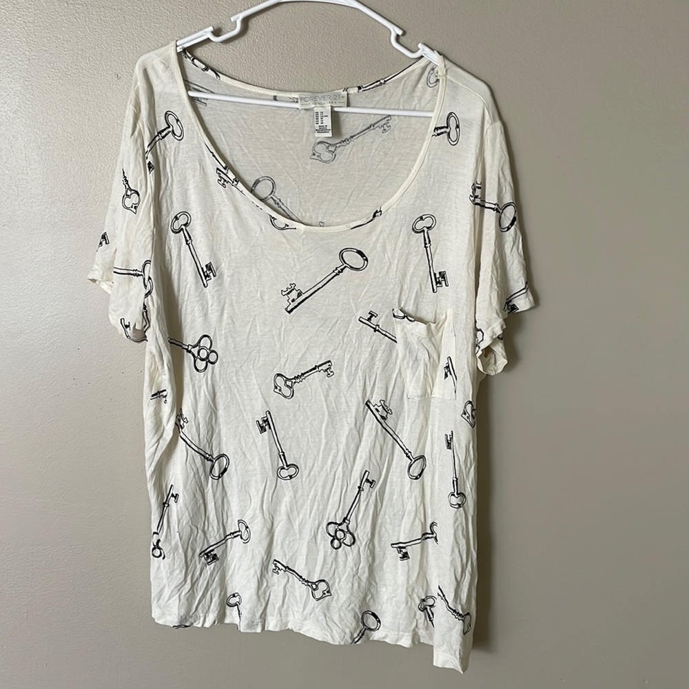 Key shirt worn once